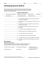 Developing Science Skills III