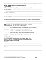 What Are Erosion and Deposition?