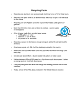 Recycling Facts
