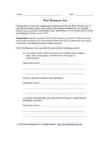 War Measures Act