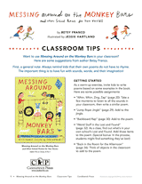 Messing Around on the Monkey Bars Teacher's Guide