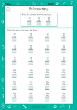 Subtracting from Two-Digit Numbers with Regrouping II