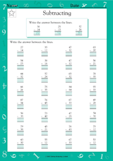 Subtracting Two-Digit Numbers