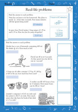 Mixed Operations Word Problems IV