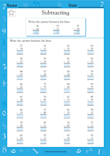 2-Digit Subtraction I