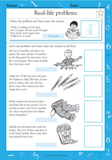 Addition and Subtraction Word Problems II