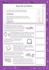 Decimal Word Problems II