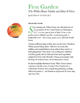 First Garden: The White House Garden and How It Grew Reader's Guide