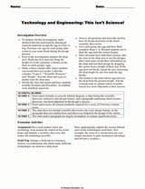Technology and Engineering: This Isn't Science!
