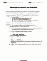 Language Arts: Similes and Metaphors