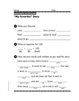 "My Favorites" Story
