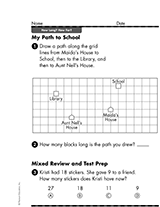 Draw a Path to School